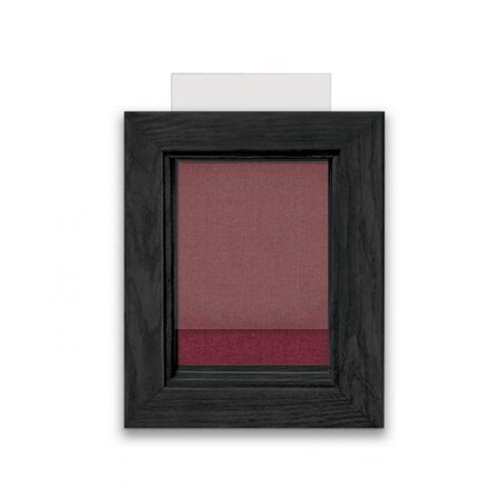 United Visual Products Outdoor Enclosed Combo Board, 48"x36", White Frame/Black Porc & Forbo UVCB4836ODW-BLKPORC-FORBO